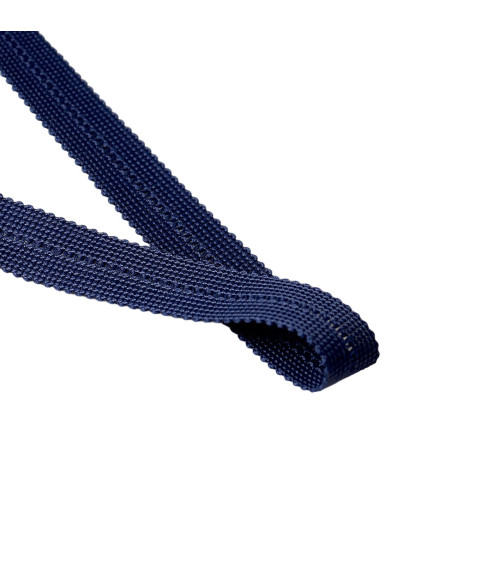 Prefolded braid 20mm navy blue per meter