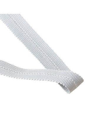 Prefolded braid 20mm light gray per meter