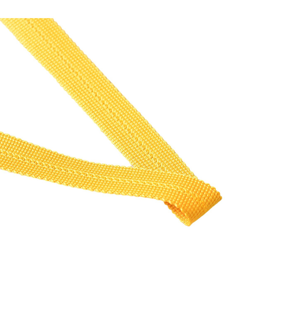 Prefolded braid 20mm gold yellow per meter