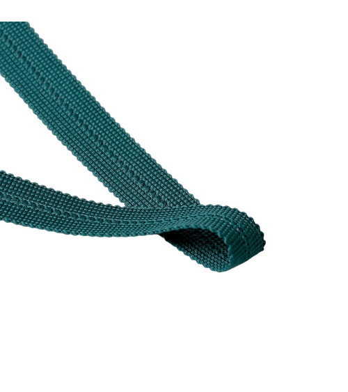 Pre-folded braid 20mm bottle green per meter