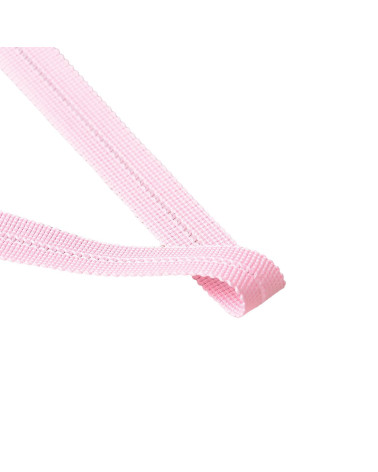 20mm pink pre-folded braid per meter
