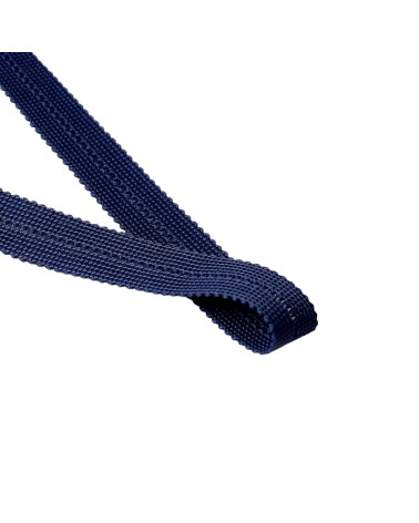 25m spool of pre-folded braid 20mm navy blue