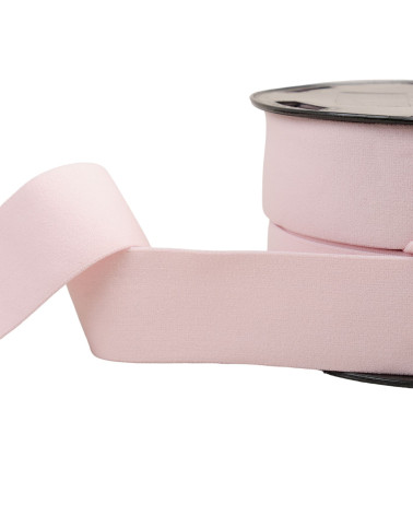 20m spool soft elastic 40mm pink