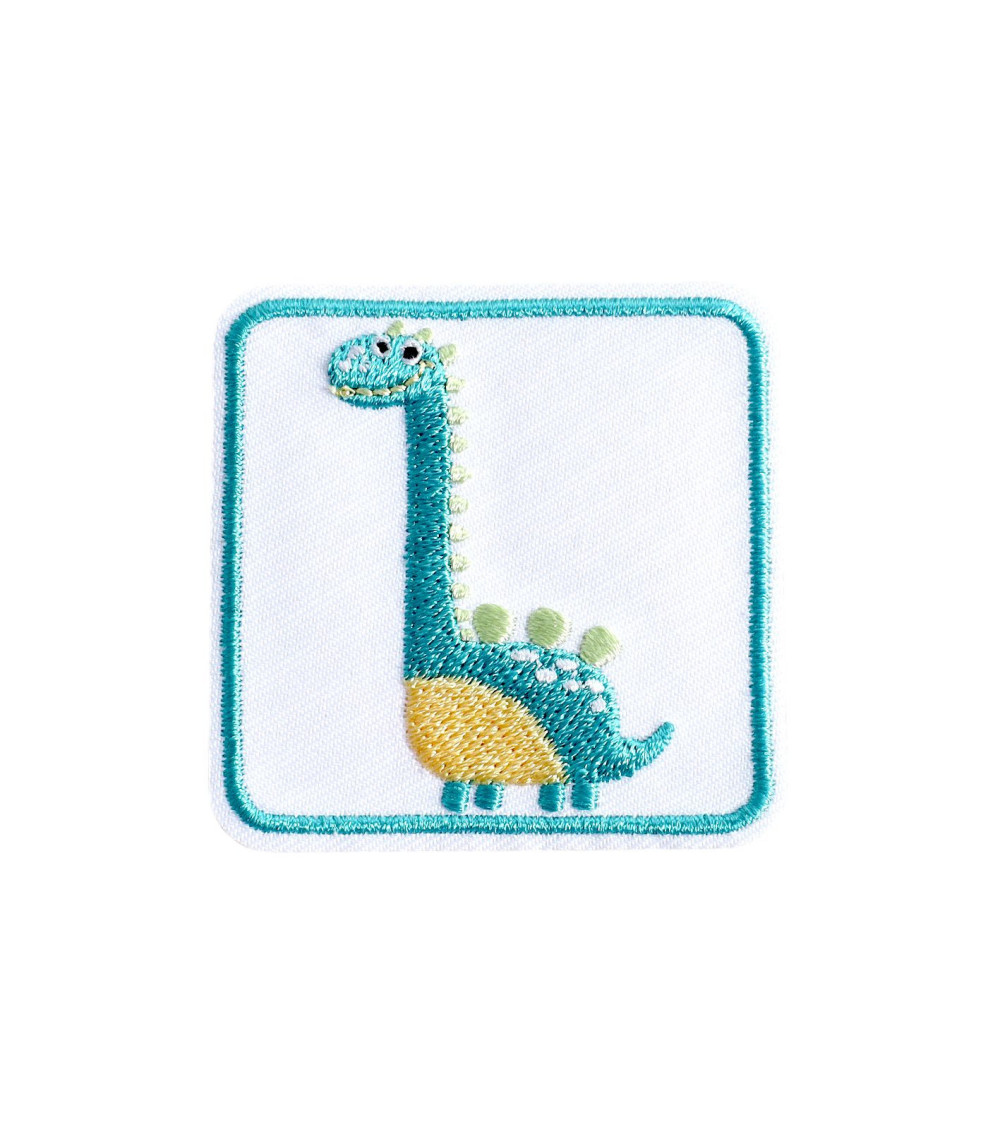 Iron-on patch cute dinosaur animals 5cm x 5cm
