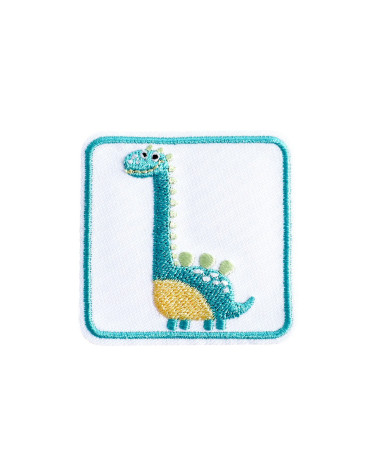 Ecusson thermocollant animaux mignons dinosaure 5cm x 5cm