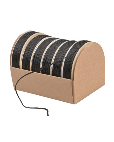10m spool of 2mm black embroidery cord