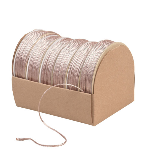 10m spool of embroidery cord 2mm beige