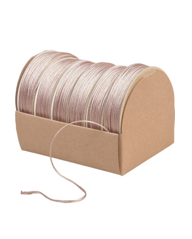 10m spool of embroidery cord 2mm beige