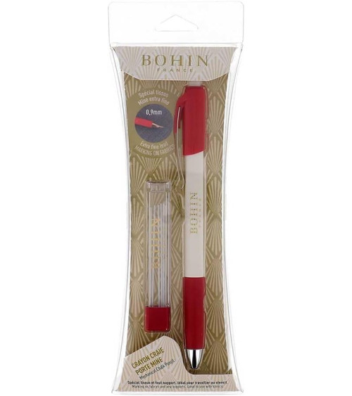 Bohin white lead pencil chalk and refills