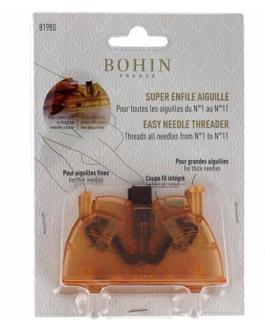 Enhebrador de agujas Bohin