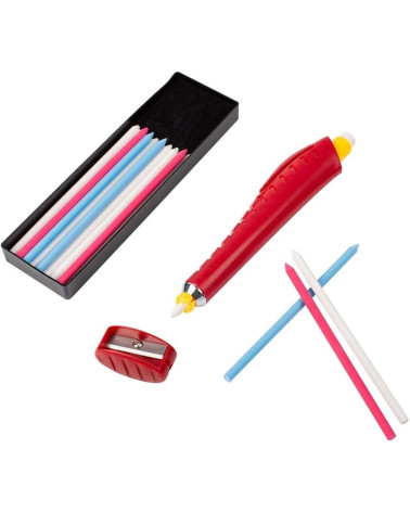 Chalk pencil mechanical pencil + 16 Bohin leads