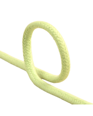 Bobina de 25m de cordón trenzado 6mm verde nilo