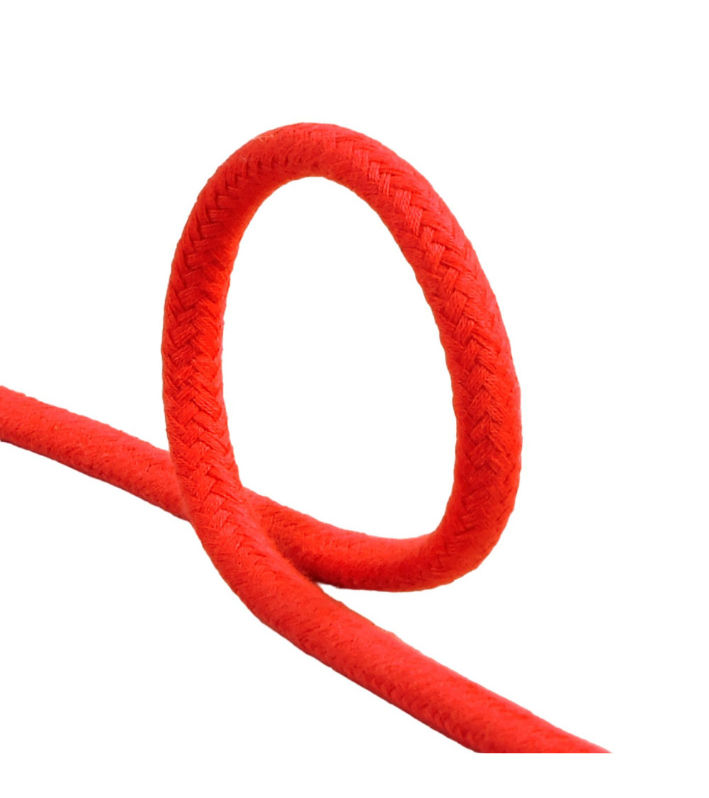 20 m Spule, geflochtene Kordel, 8 mm, rot