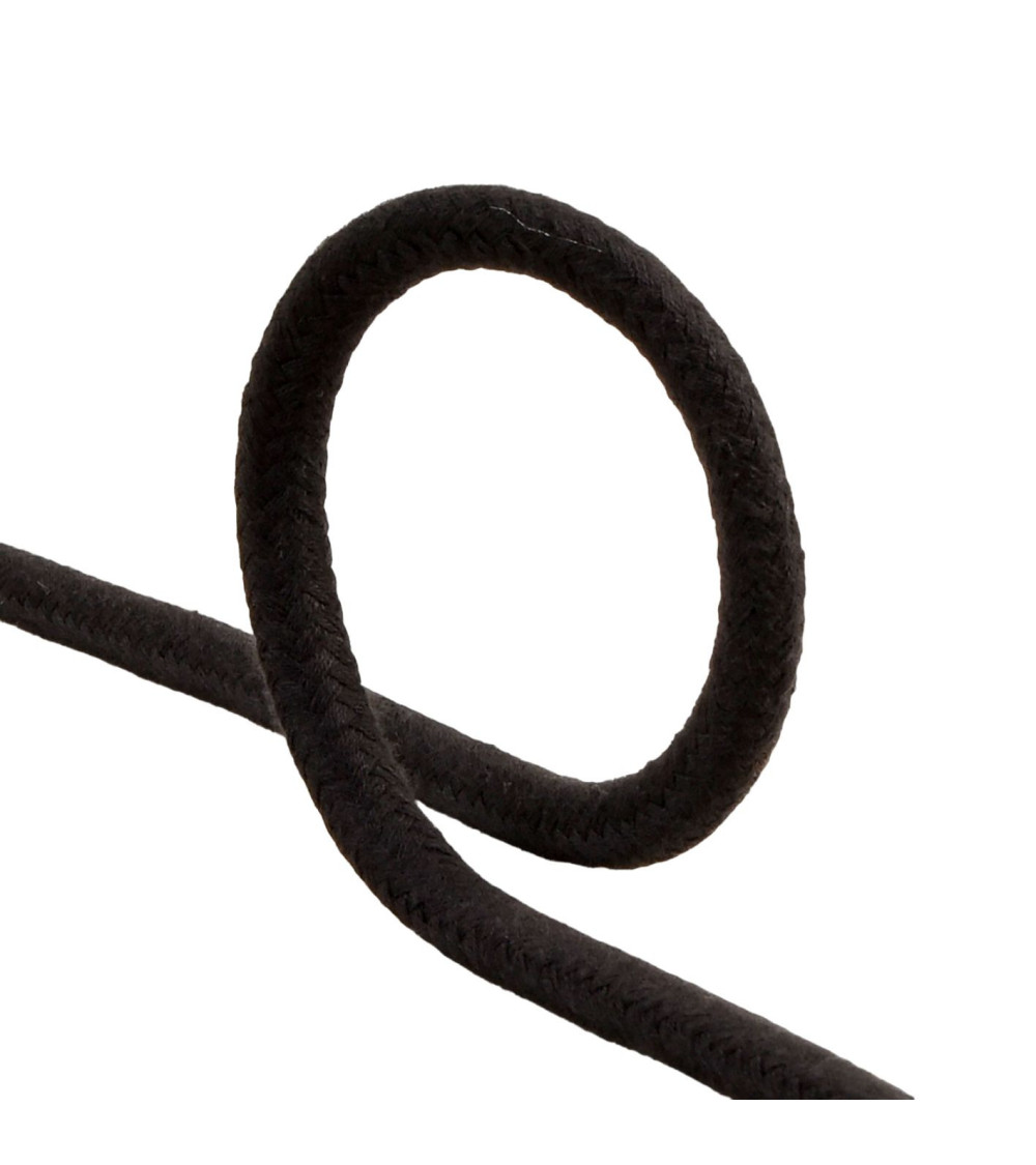 20m spool of 8mm black braided cord