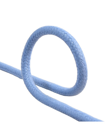 20 m Spule, geflochtene Kordel, 8 mm, Lavendelblau