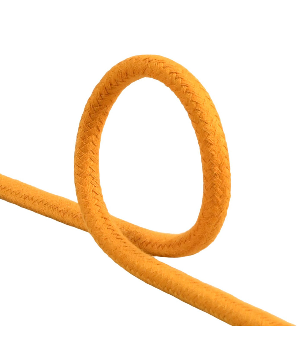 20m spool braided cord 8mm mustard