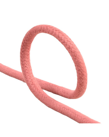 20 m Spule, geflochtene Kordel, 8 mm, altrosa