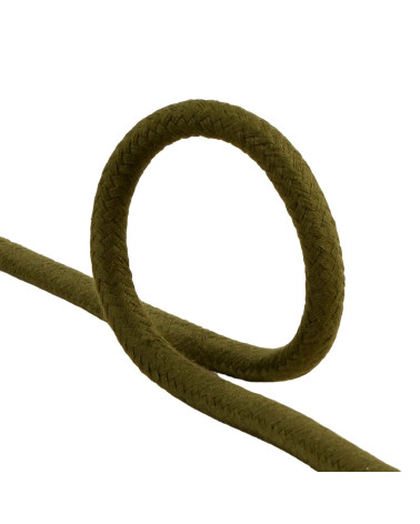 15m spool of 10mm khaki braided cord