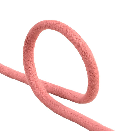 15m spool braided cord 10mm old pink