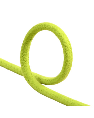 Anisgrüne geflochtene Kordel, 6 mm pro Meter