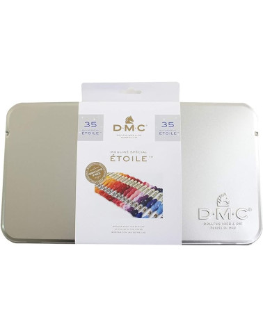 DMC - Cofanetto DMC Etoile di 35 fili scintillanti per ricamo