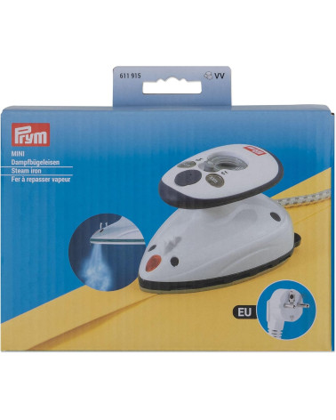 Mini fer à repasser vapeur PRYM blanc