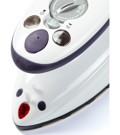 PRYM white mini steam iron