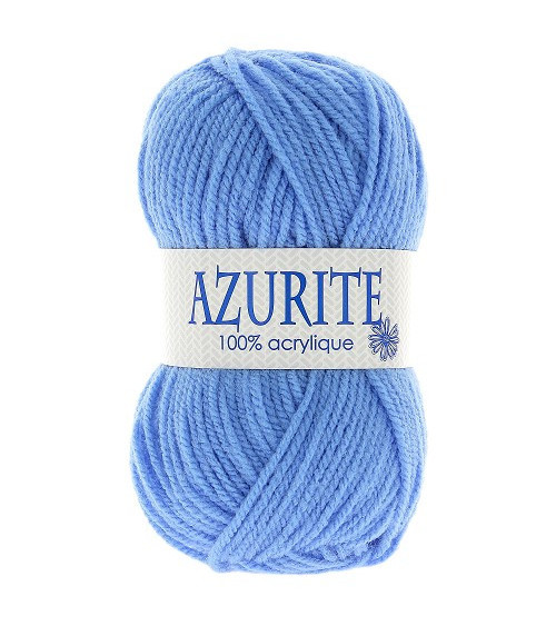 Set 10 Azurite Blau Acryl - 50g/140m