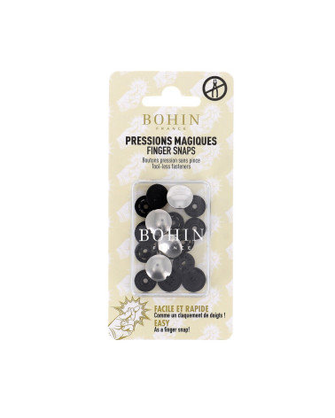 copy of Bohin beige 13mm snap fasteners without pliers