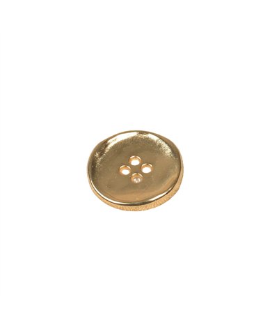 Lot de 3 boutons métal or