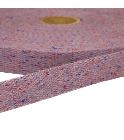 20m spool of purple mottled webbing