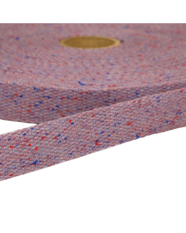 Purple mottled webbing per meter