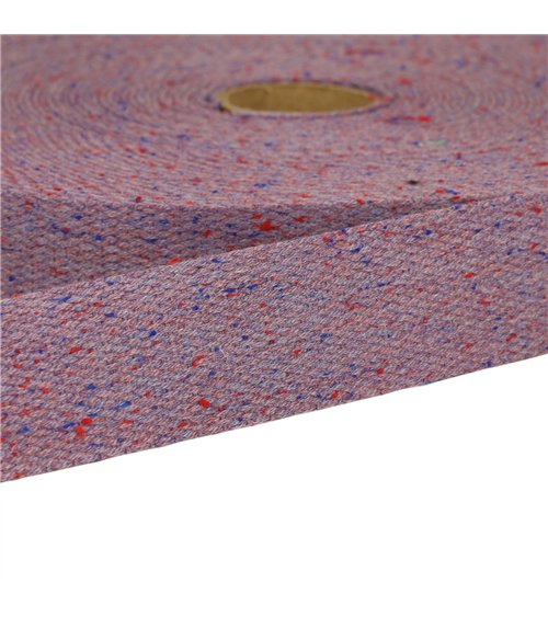 Sangle chinée violet au mètre