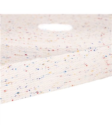 Sangle chinée blanc au mètre