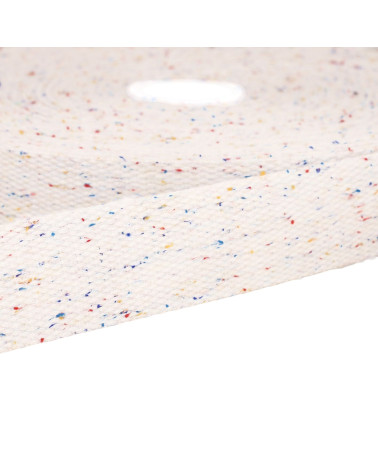 White mottled webbing per meter