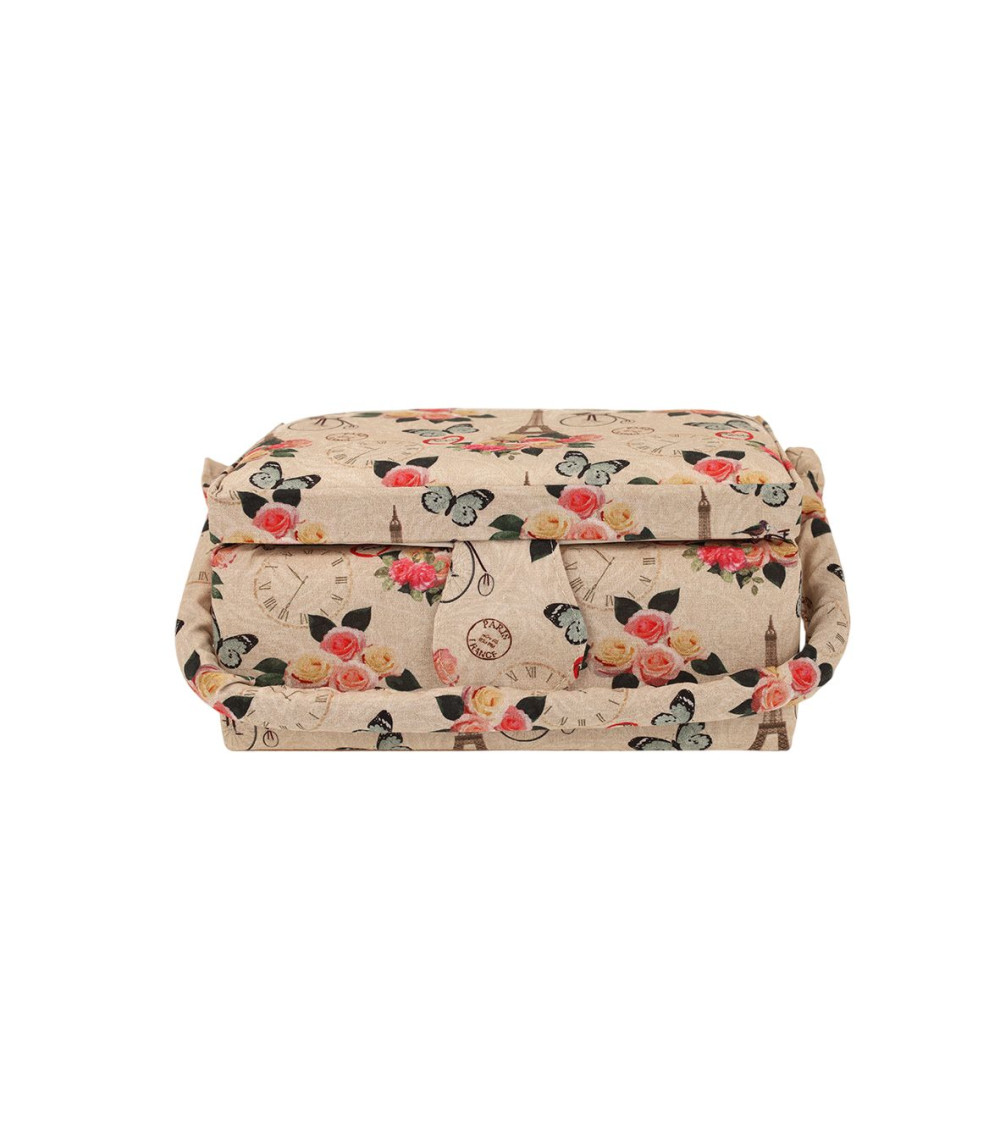 Sewing box 19.5x13x9.5cm eiffel tower