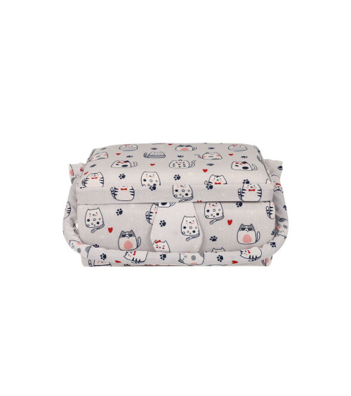 Nähkästchen 19,5x13x9,5cm Katze