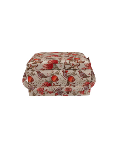 Sewing box 19.5x13x9.5cm bird