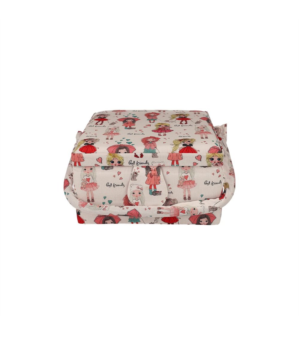 Boîte couture 19,5x13x9,5cm fille