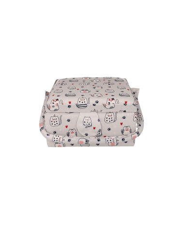 Sewing box 19.5x13x9.5cm cat