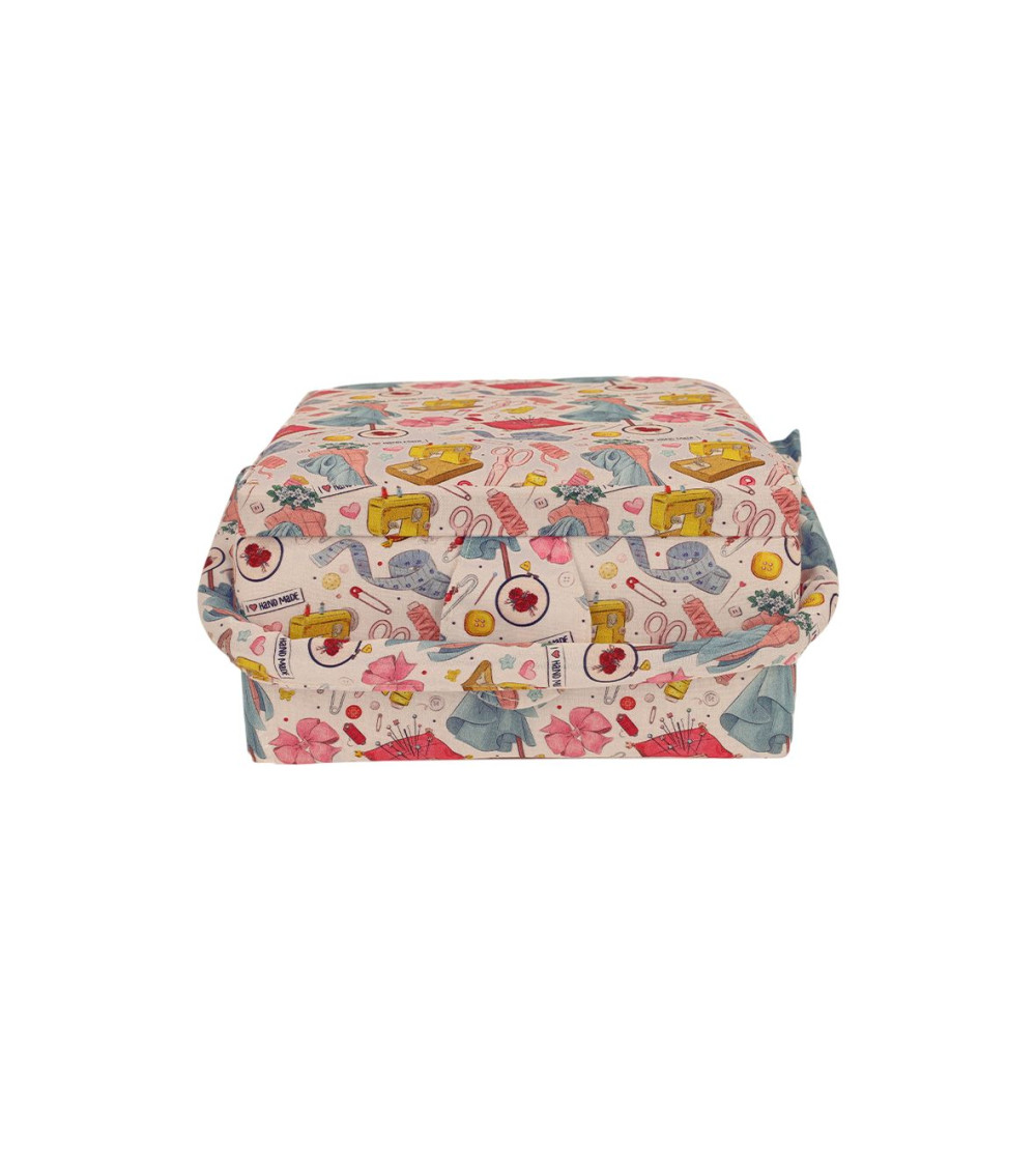 Scatola da cucito 19,5x13x9,5 cm da cucito