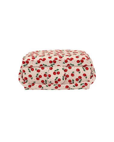 Boîte couture 19,5x13x9,5cm cerise