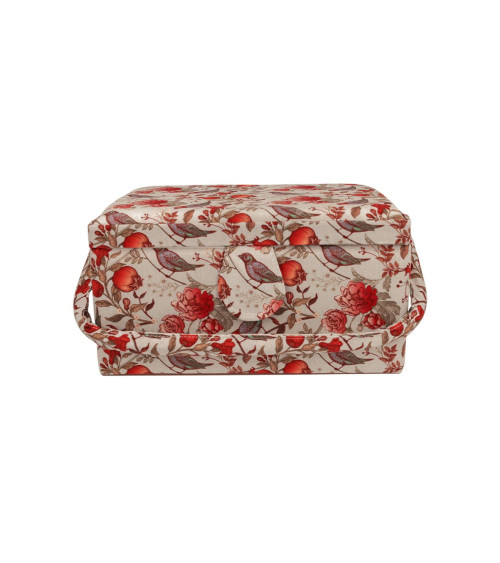 Sewing box 24.5x18x13cm bird