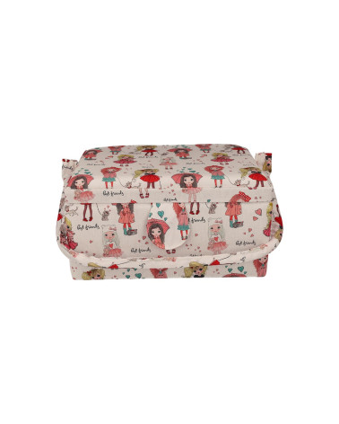 Sewing box 24.5x18x13cm girl