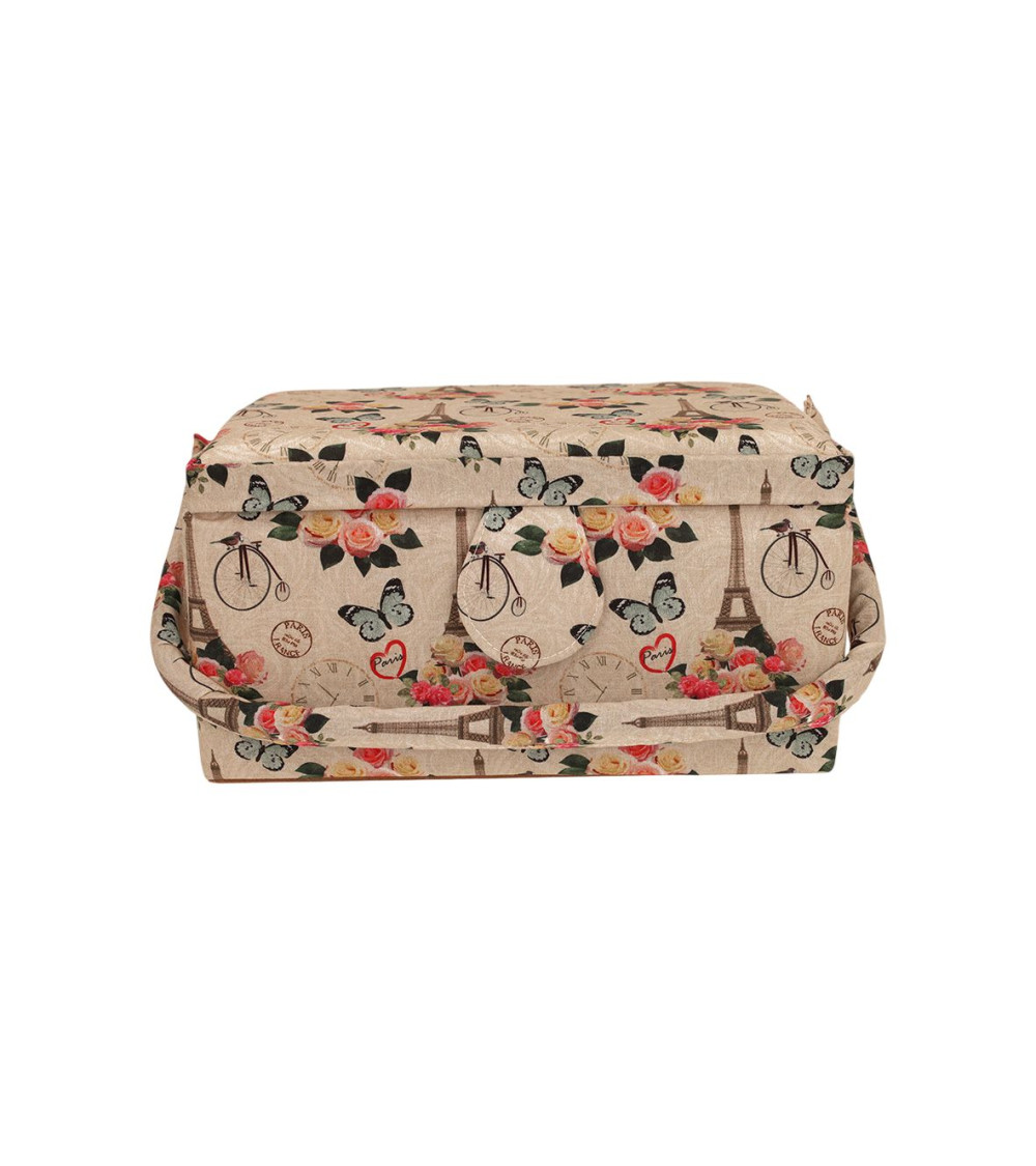 Costurero 24,5x18x13cm torre eiffel