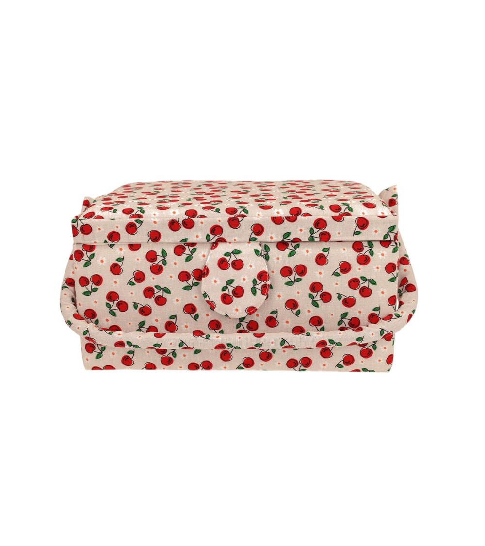 Costurero 24,5x18x13cm cereza