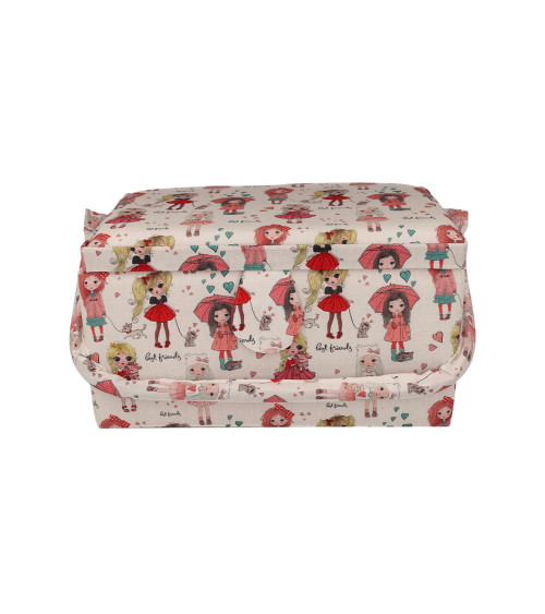 Scatola da cucito 27,5x17,5x15cm ragazza