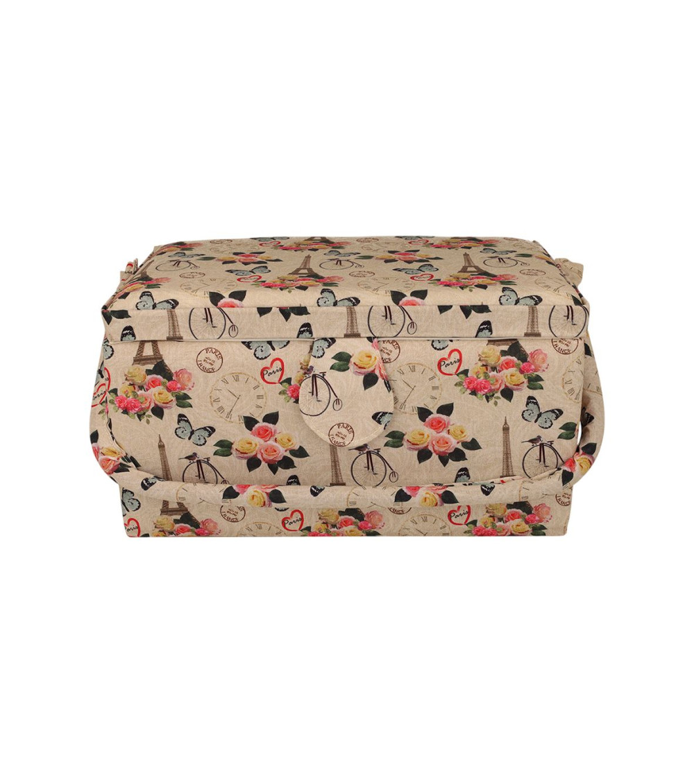 Nähkästchen 27,5x17,5x15cm Eiffelturm