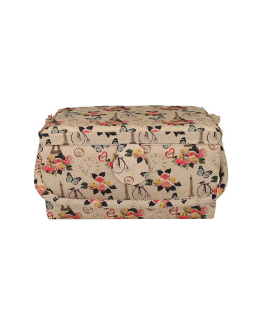 Sewing box 27.5x17.5x15cm eiffel tower