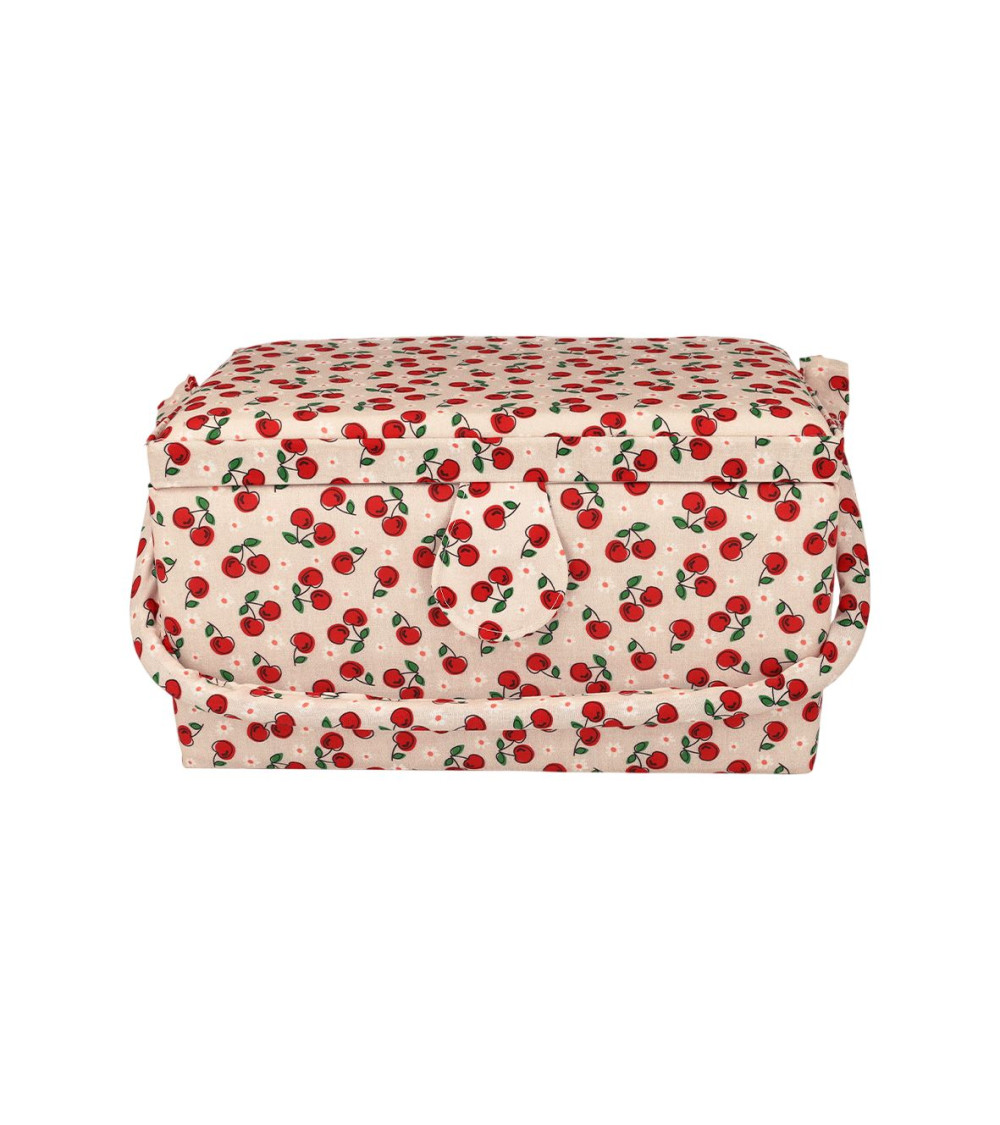 Sewing box 27.5x17.5x15cm cherry